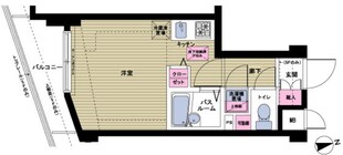 トーシンフェニックス都立大学の物件間取画像